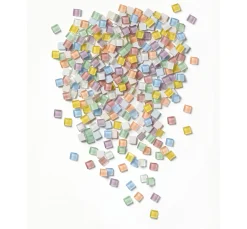 Outlet folia Glas-Mosaiksteine Mix, farbig sortiert