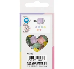 Outlet folia Glas-Mosaiksteine Mix, farbig sortiert