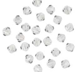 New PRACHT Glasschliffglitzerperlen, 4 mm