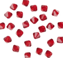 New PRACHT Glasschliffglitzerperlen, 4 mm