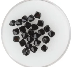 New PRACHT Glasschliffglitzerperlen, 4 mm