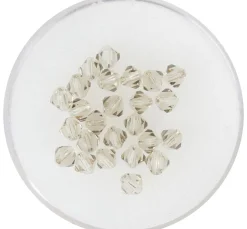 New PRACHT Glasschliffglitzerperlen, 4 mm