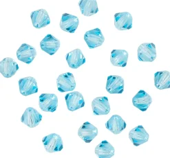 New PRACHT Glasschliffglitzerperlen, 4 mm