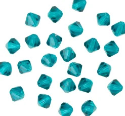 New PRACHT Glasschliffglitzerperlen, 4 mm
