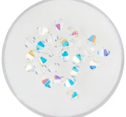 New PRACHT Glasschliffglitzerperlen, 4 mm