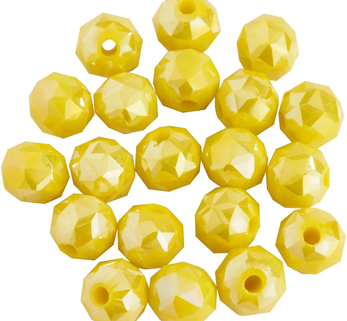 Online PRACHT Glasschliffperle Rund, 6 mm