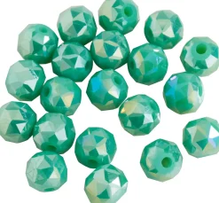 Online PRACHT Glasschliffperle Rund, 6 mm