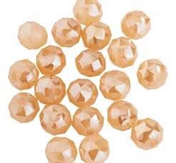 Online PRACHT Glasschliffperle Rund, 6 mm