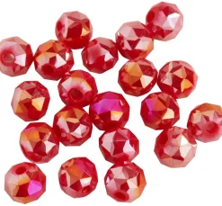 Online PRACHT Glasschliffperle Rund, 6 mm