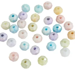 New PRACHT Glasschliffperlen