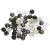 Clearance PRACHT Glasschliffperlen, 8 mm, 45 Stück