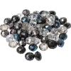 Sale PRACHT Glasschliffperlen, 10 mm, 35 Stück