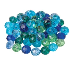 Sale PRACHT Glasschliffperlen, 10 mm, 35 Stück