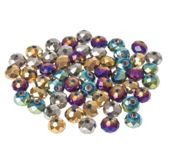 Sale PRACHT Glasschliffperlen, 10 mm, 35 Stück