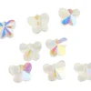 Clearance PRACHT Glasschliffperlen Schmetterlinge