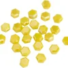 PRACHT Glasschliffperlen Sechseck