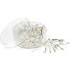 Outlet PRACHT Glasstifte twisted, 15 mm