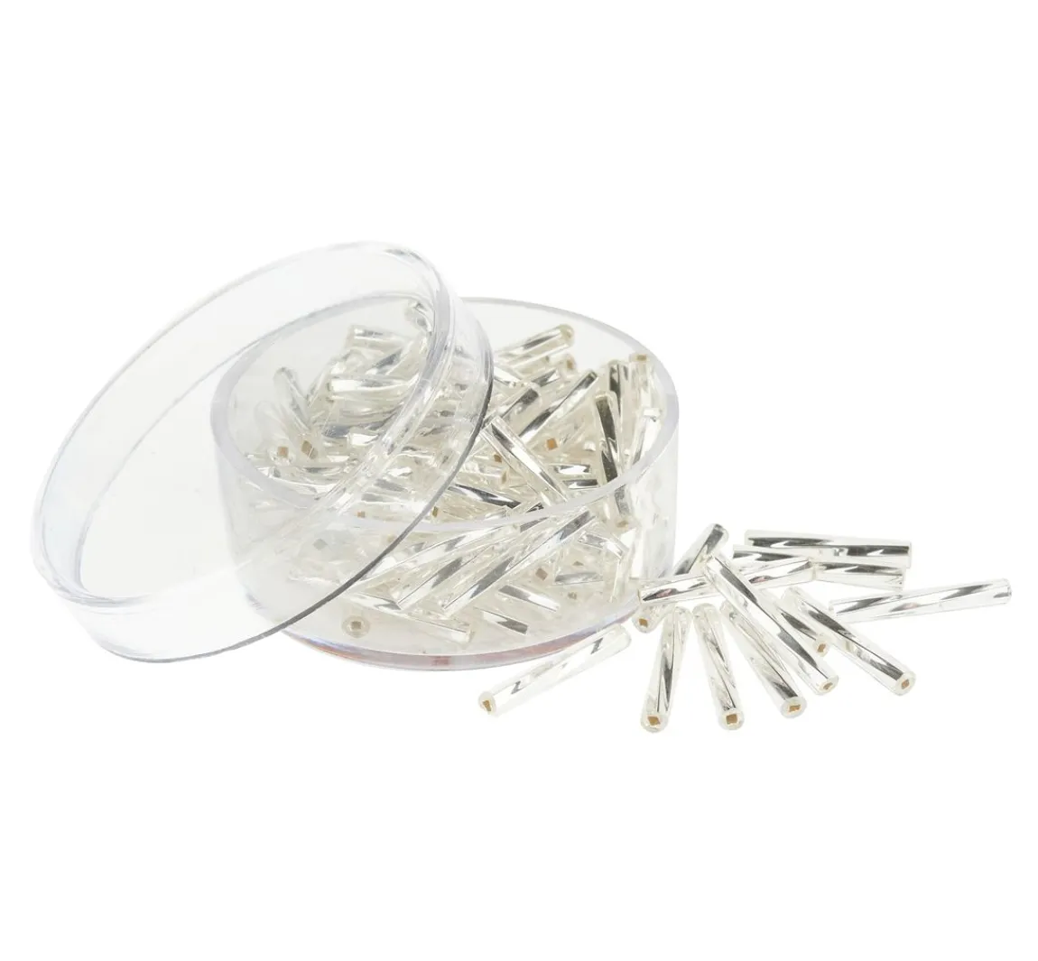 Outlet PRACHT Glasstifte twisted, 15 mm