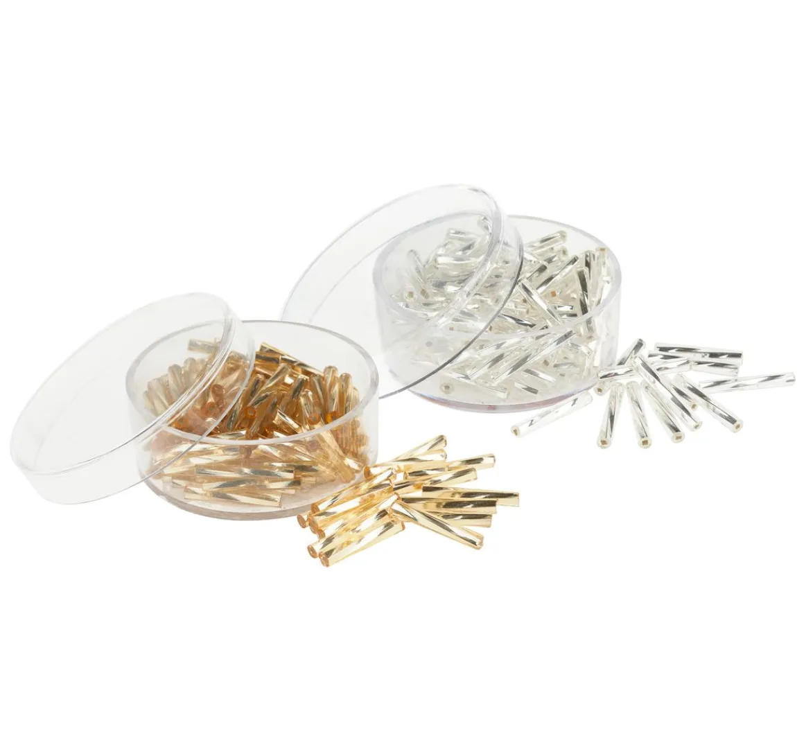 Outlet PRACHT Glasstifte twisted, 15 mm
