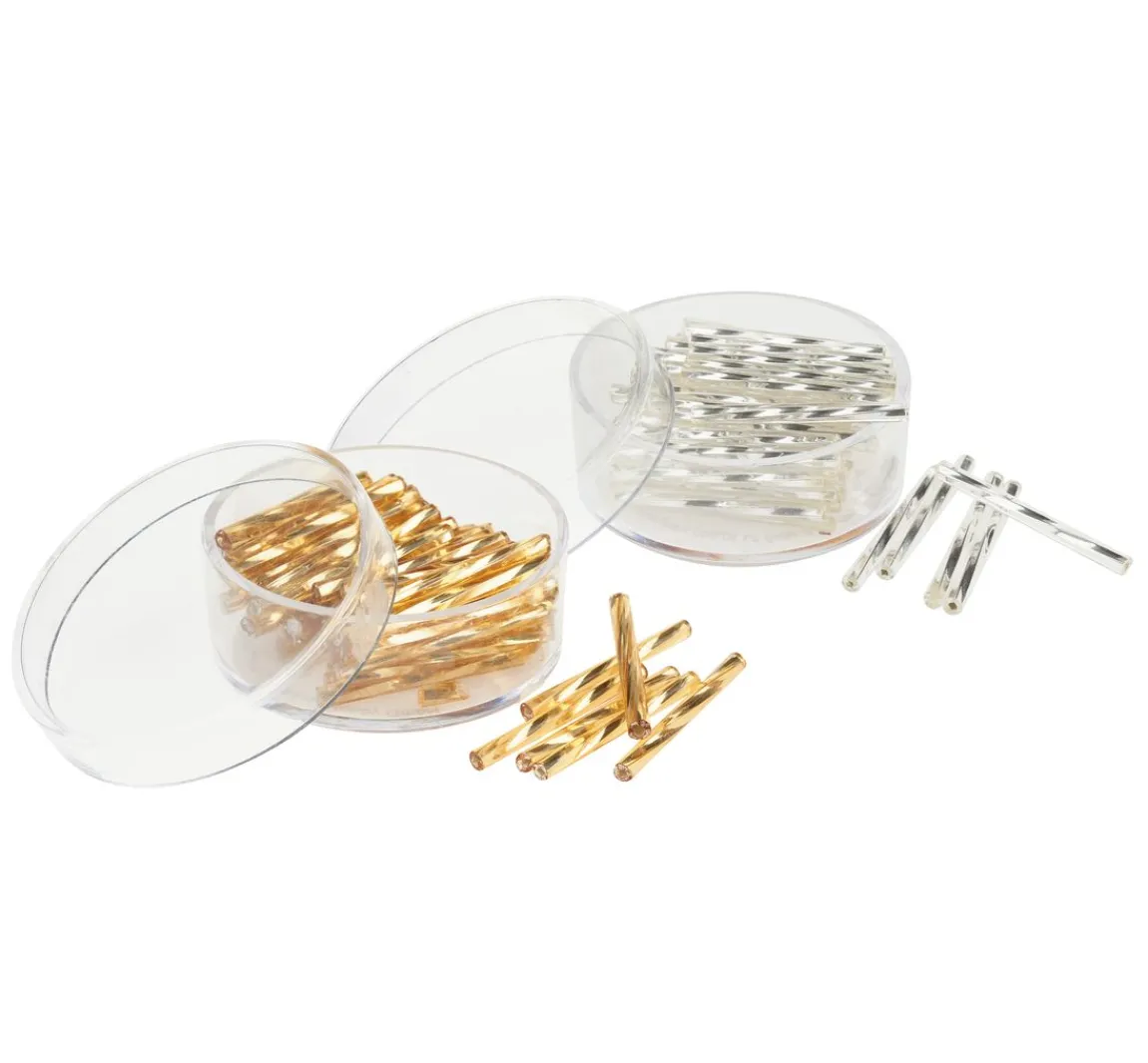 Best PRACHT Glasstifte twisted, 25 mm