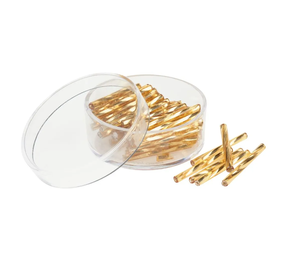 Best PRACHT Glasstifte twisted, 25 mm