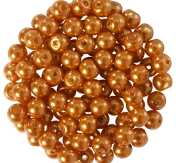New PRACHT Glaswachsperlen, Ø 4 mm, 100 Stück