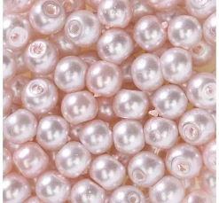 New PRACHT Glaswachsperlen, Ø 4 mm, 100 Stück