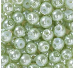 New PRACHT Glaswachsperlen, Ø 4 mm, 100 Stück