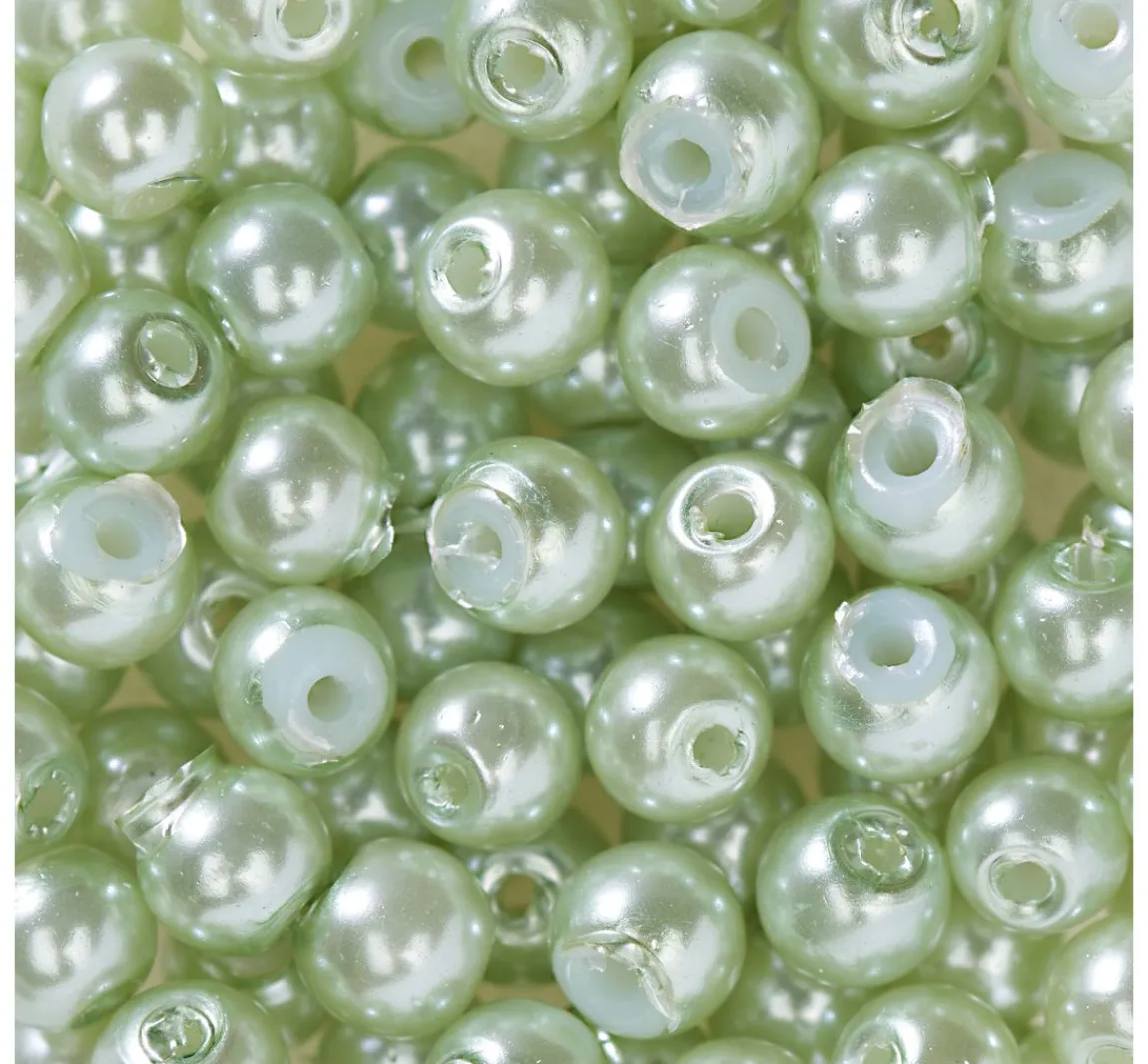 New PRACHT Glaswachsperlen, Ø 4 mm, 100 Stück