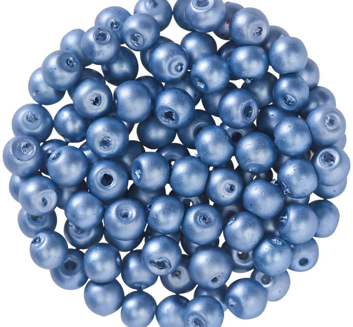 New PRACHT Glaswachsperlen, Ø 4 mm, 100 Stück