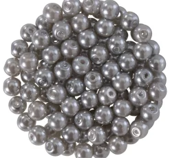 New PRACHT Glaswachsperlen, Ø 4 mm, 100 Stück