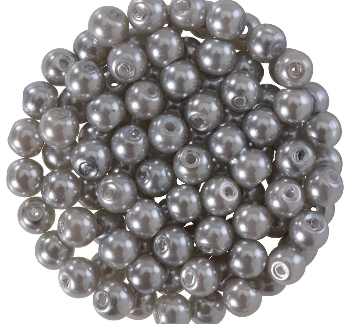 New PRACHT Glaswachsperlen, Ø 4 mm, 100 Stück