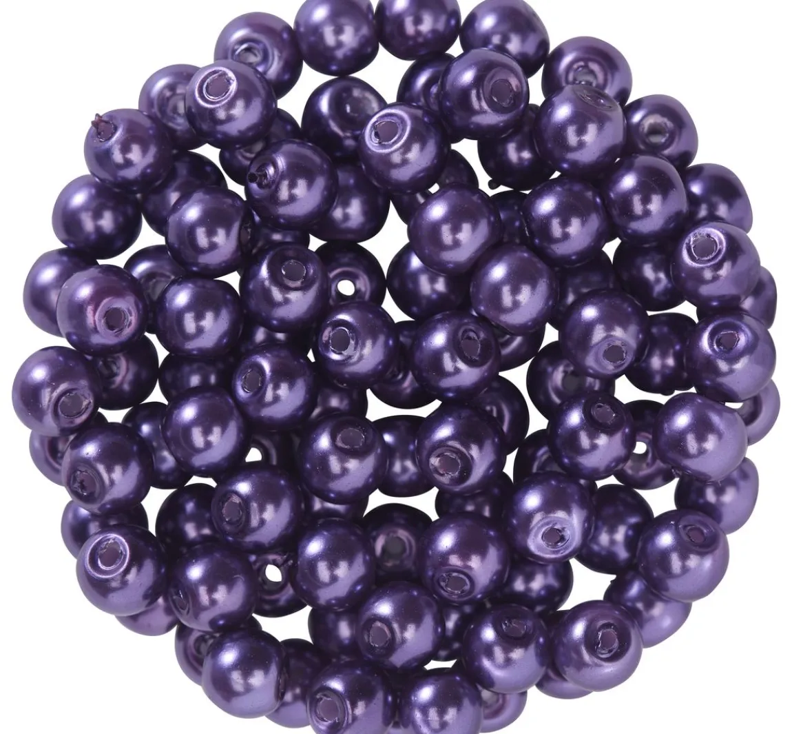 New PRACHT Glaswachsperlen, Ø 4 mm, 100 Stück