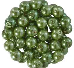 Sale PRACHT Glaswachsperlen, Ø 6 mm, 55 Stück