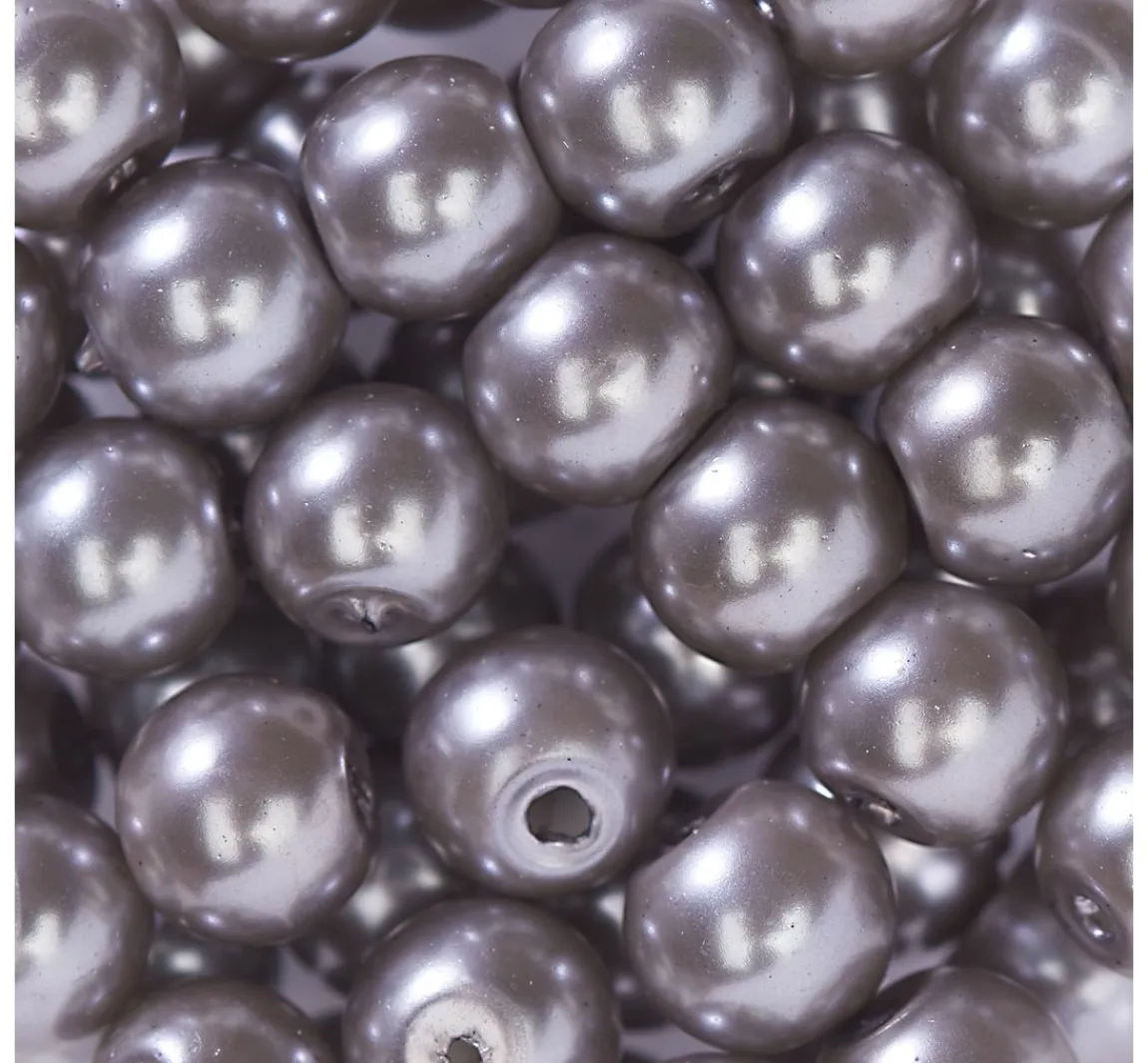 Sale PRACHT Glaswachsperlen, Ø 6 mm, 55 Stück
