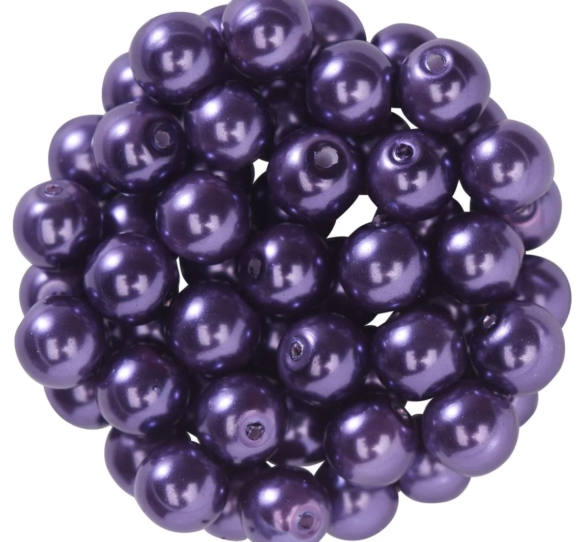 Sale PRACHT Glaswachsperlen, Ø 6 mm, 55 Stück