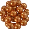 Outlet PRACHT Glaswachsperlen, Ø 8mm, 25Stk., goldgelb (hellorange)