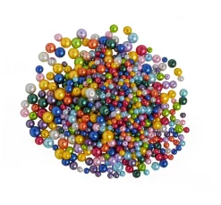 Hot Zauberperle Glaswachsperlen-Mix "Bunt", 150 g