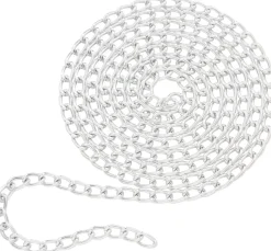 New PRACHT Gliederkette, 1 m, Aluminium, ca. B 4 x H 7 mm