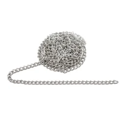 Outlet PRACHT Gliederkette, 1 m, Aluminium, ca. B 3 x H 4 mm