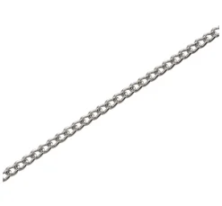 Outlet PRACHT Gliederkette, 1 m, Aluminium, ca. B 3 x H 4 mm