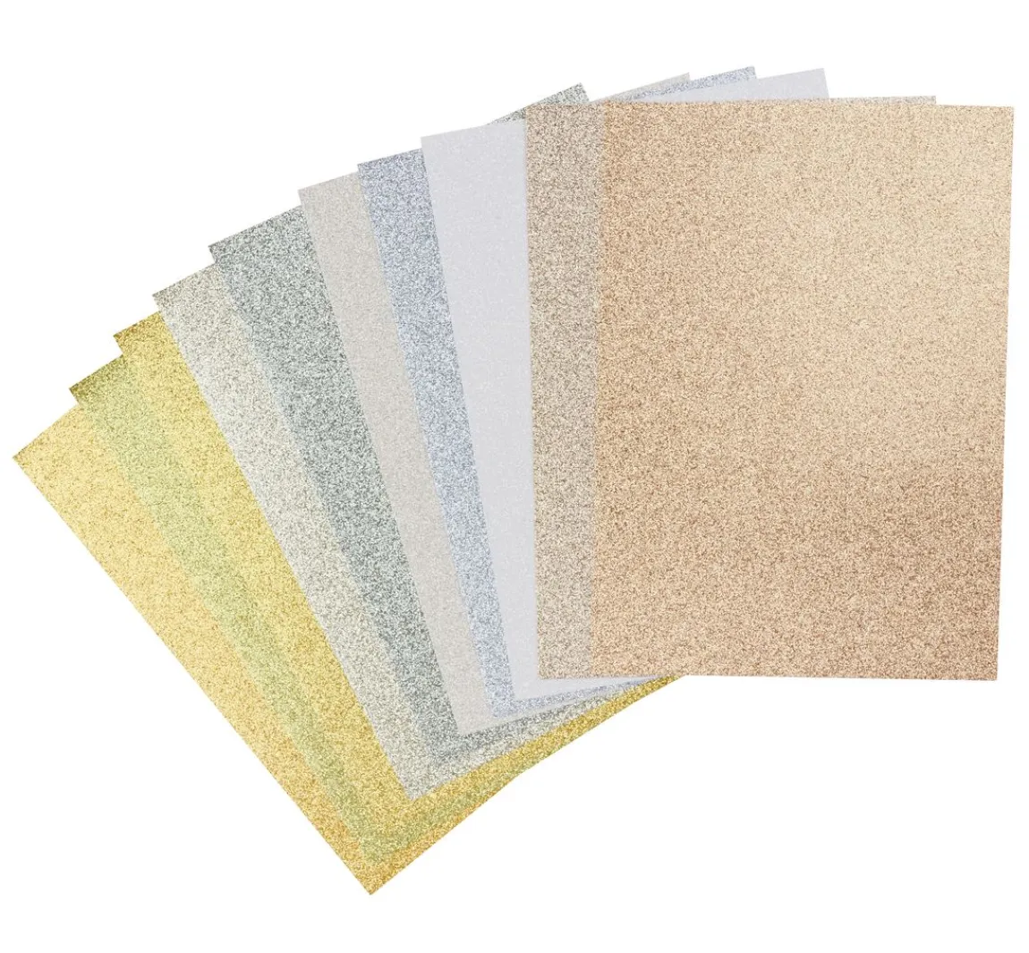Online Rico Design Glitterpapier "Glamour Mix"