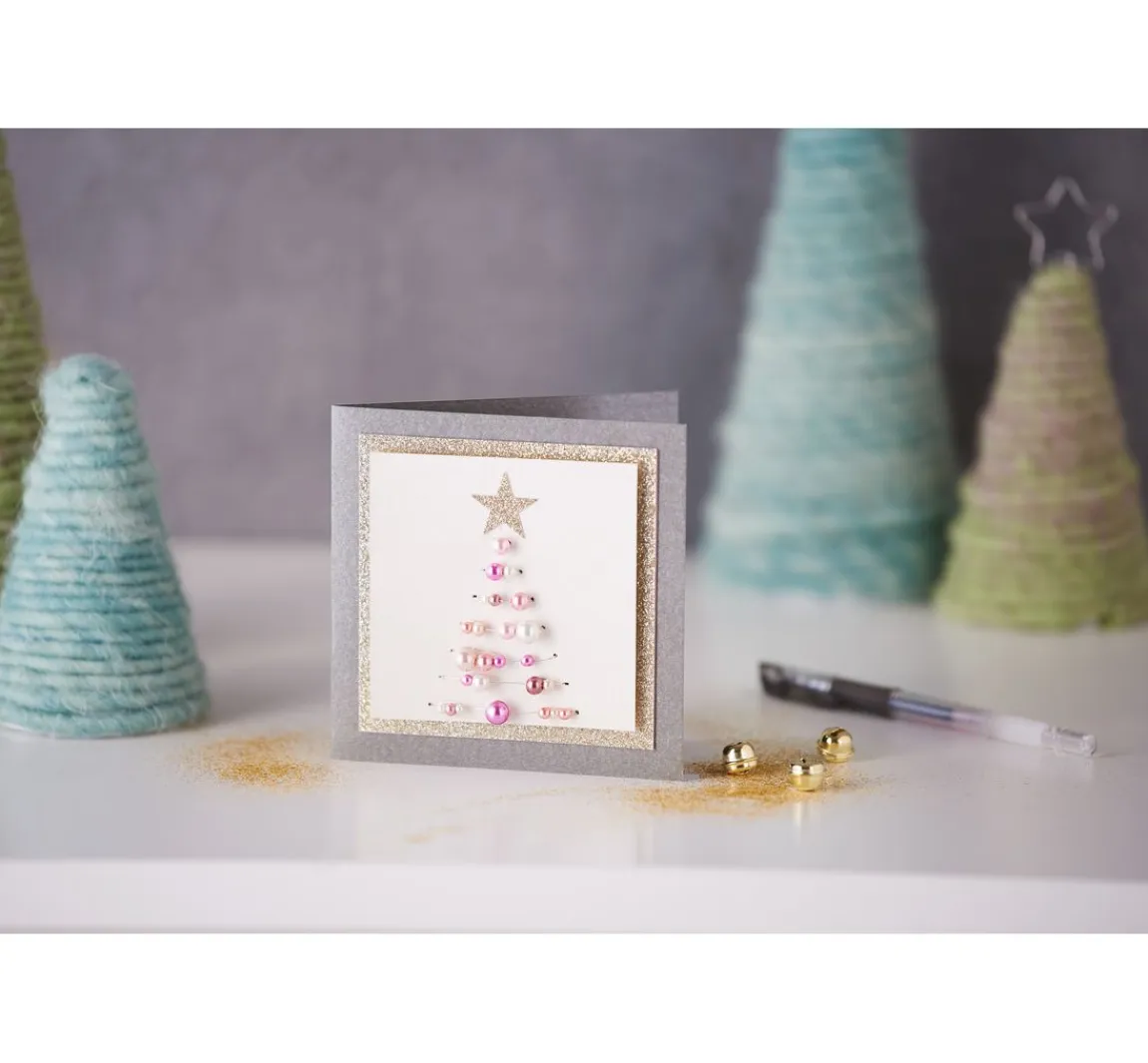 Online Rico Design Glitterpapier "Glamour Mix"