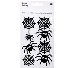 Best Rico Design Glittersticker "Spinnen"
