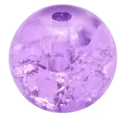 Outlet UIT Glitzerperlen, Ø 8 mm, 20 Stück