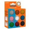 New Cléopâtre Glitzerpulver Farbset, 9 Tigel