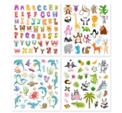 New URSUS Glitzer-Sticker "Animals"