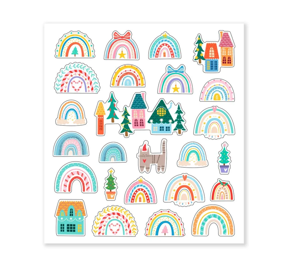 Sale URSUS Glitzersticker-Set "Weihnachten"