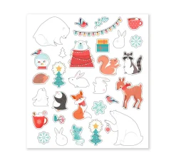 Hot URSUS Glitzersticker-Set