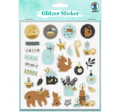 Hot URSUS Glitzersticker-Set
